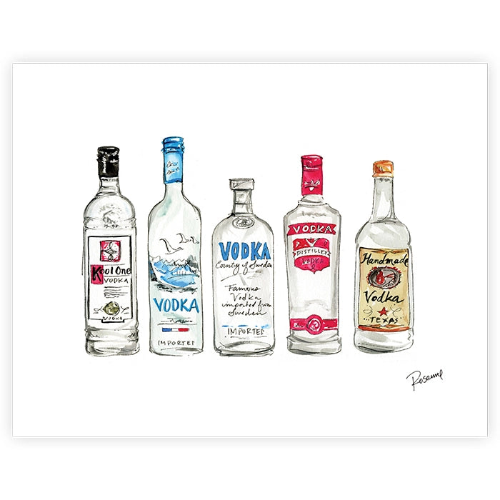 Hand Painted Water Color Print
