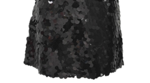 Load image into Gallery viewer, Queen of Sparkles Black Sequin Skirt
