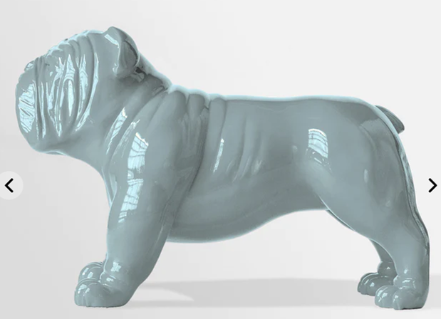 Bulldog Sculpture