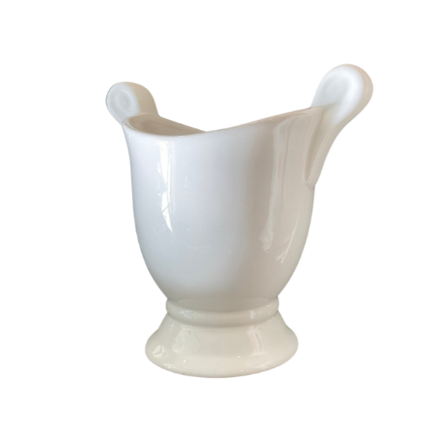 Cachepot Large White w Handles