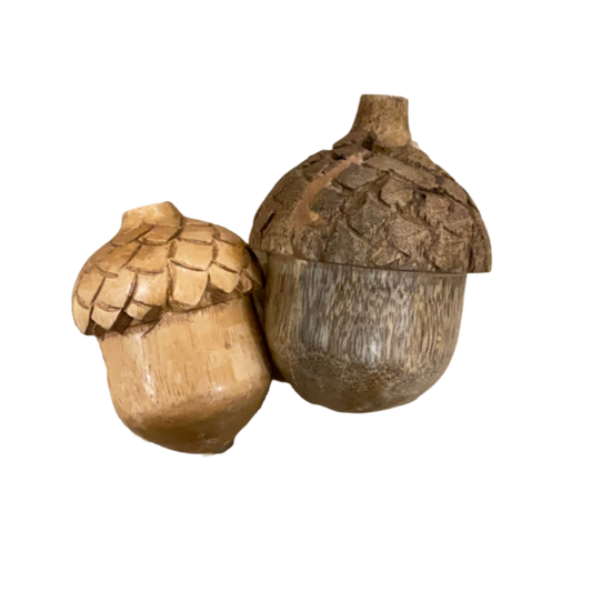 Carved Acorn