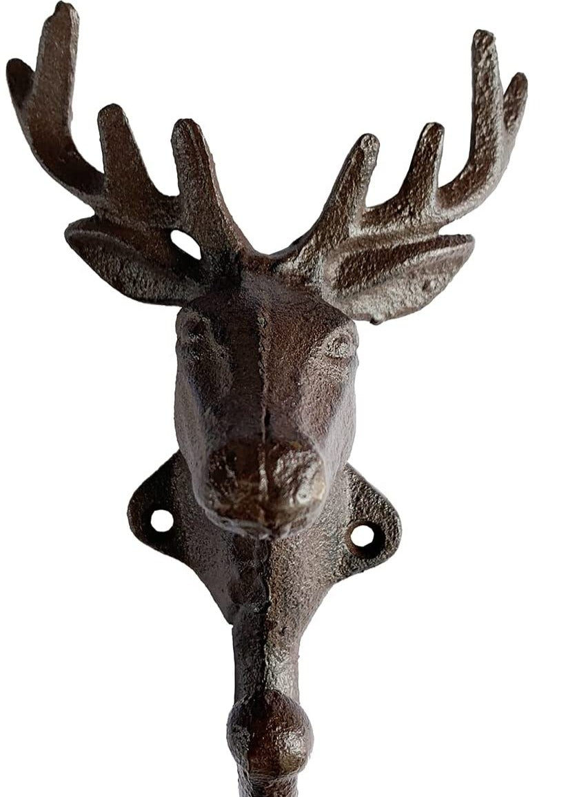 Cast Iron Mounted Deer Head