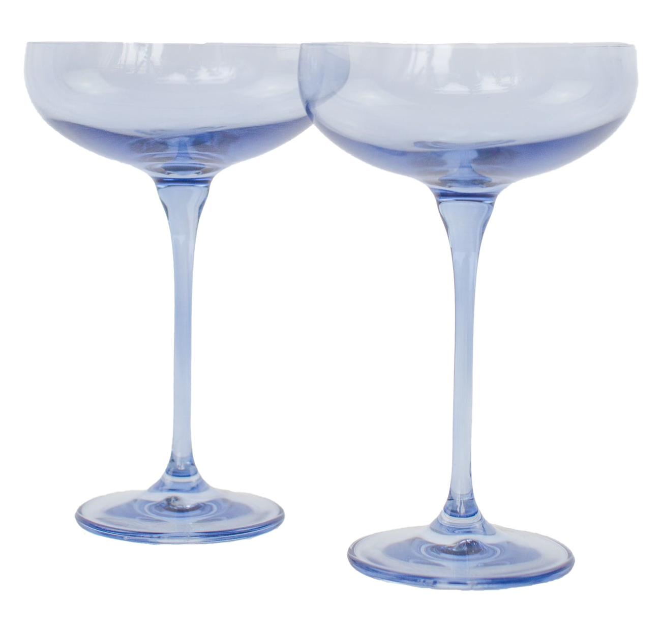 Estelle Cobalt Blue Champagne Coupe