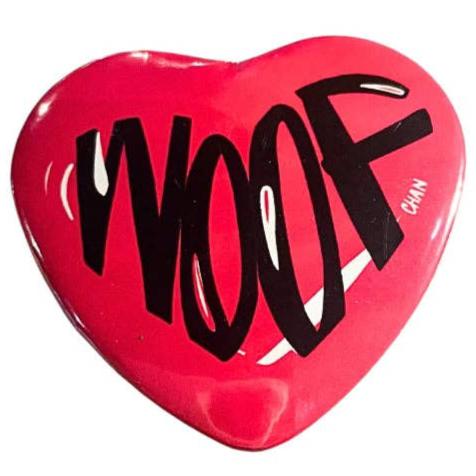 WOOF Heart Button