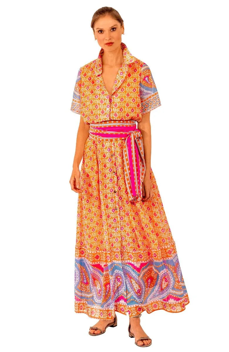 Periwinkle Gretchen Scott Maxi Dress