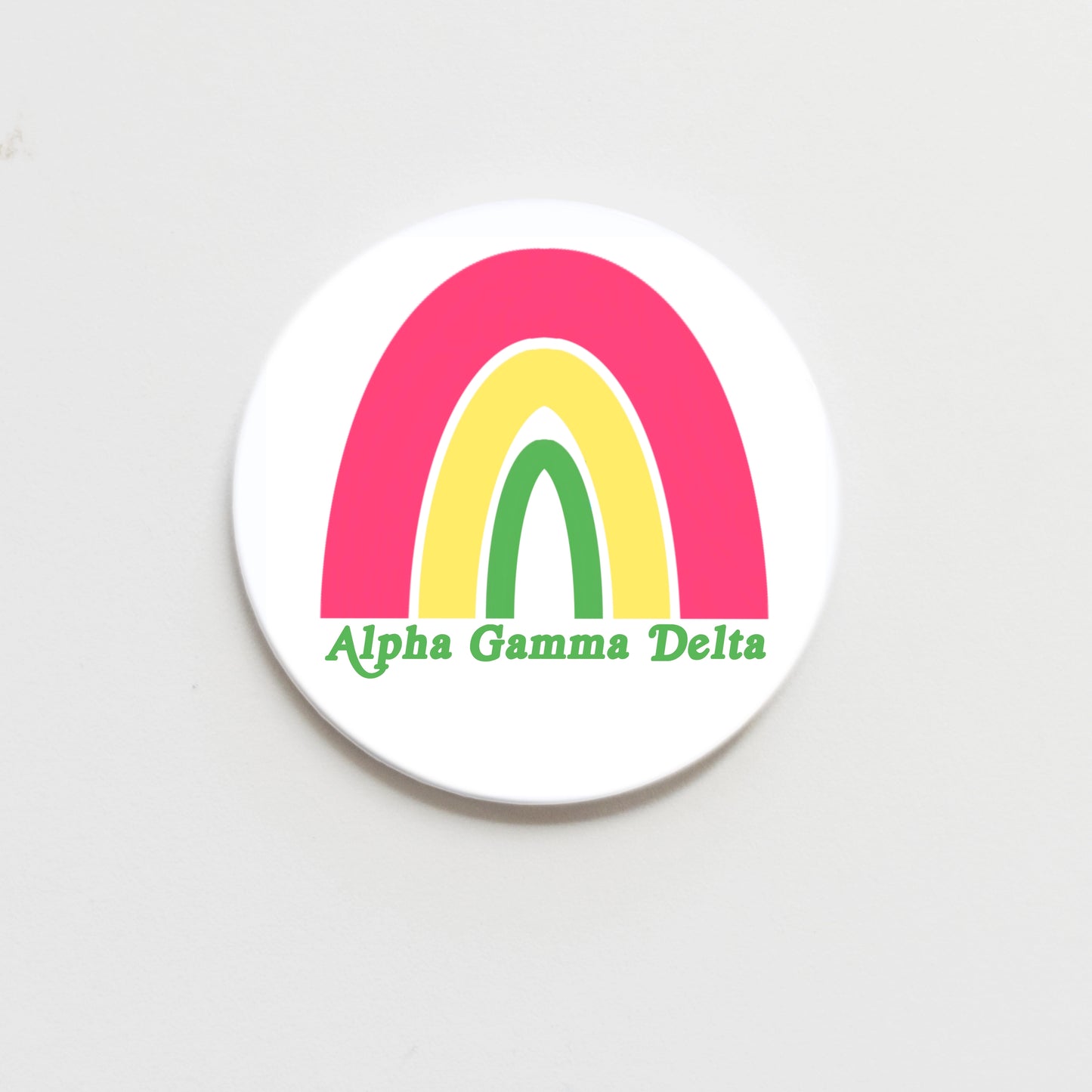 Alpha Gamma Delta Button