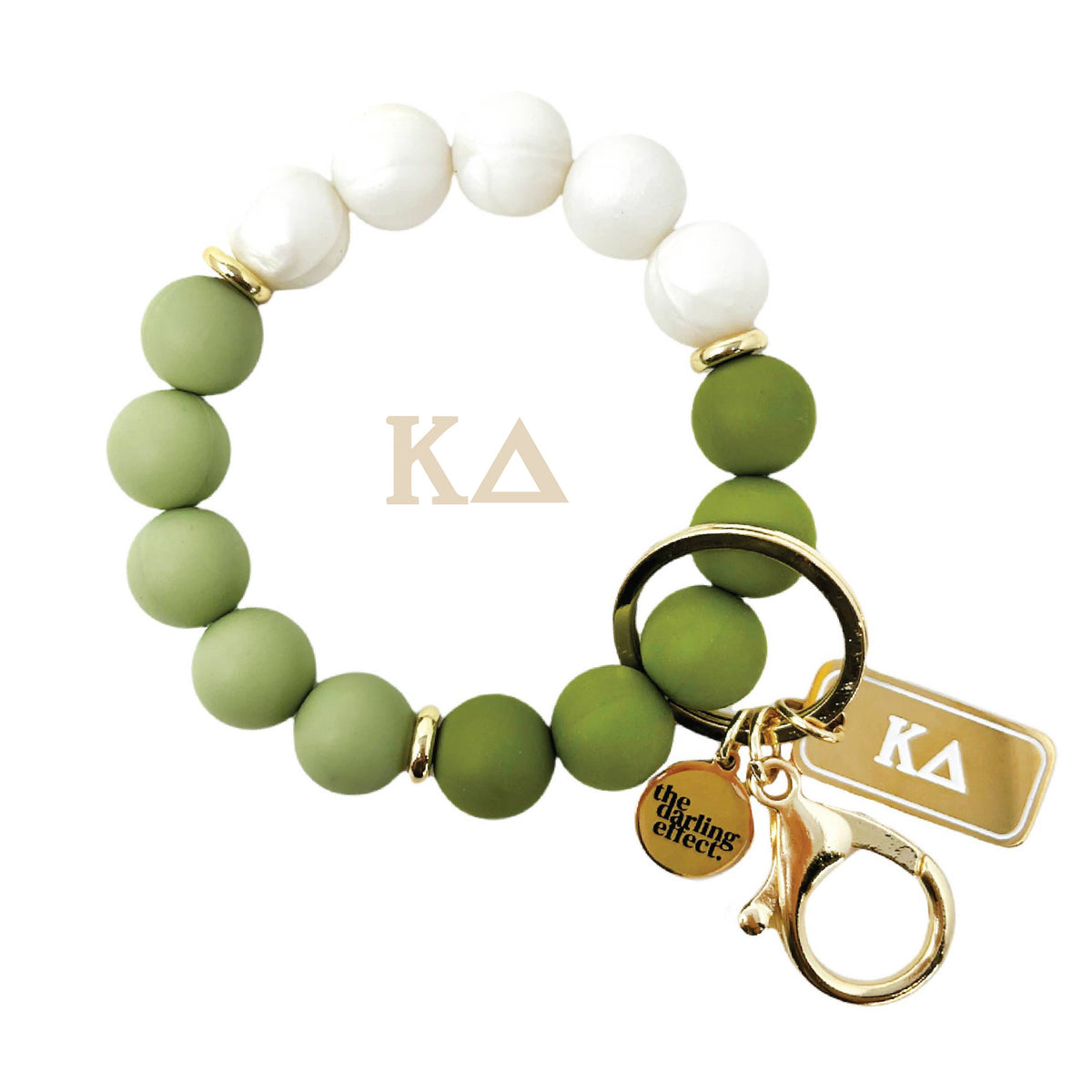 Sorority Hands Free Key Chain Wristlet