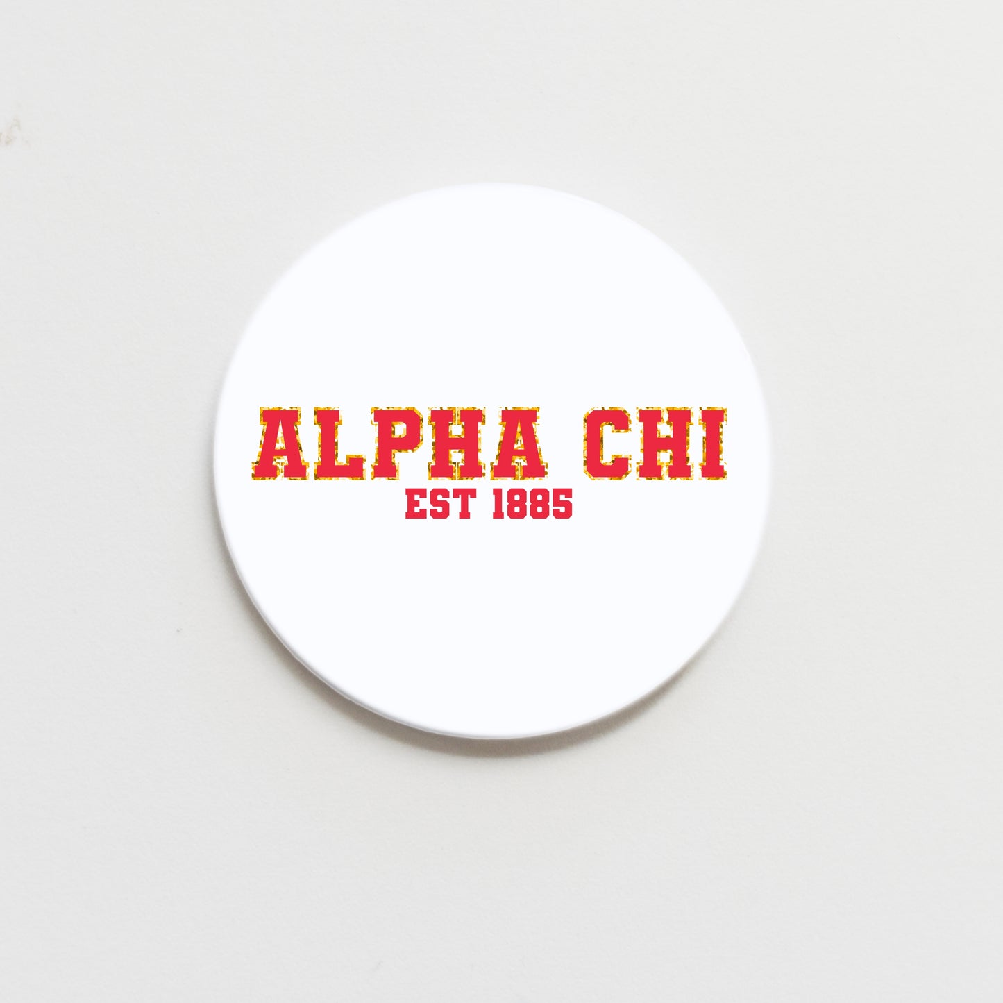 Alpha Chi Omega Button