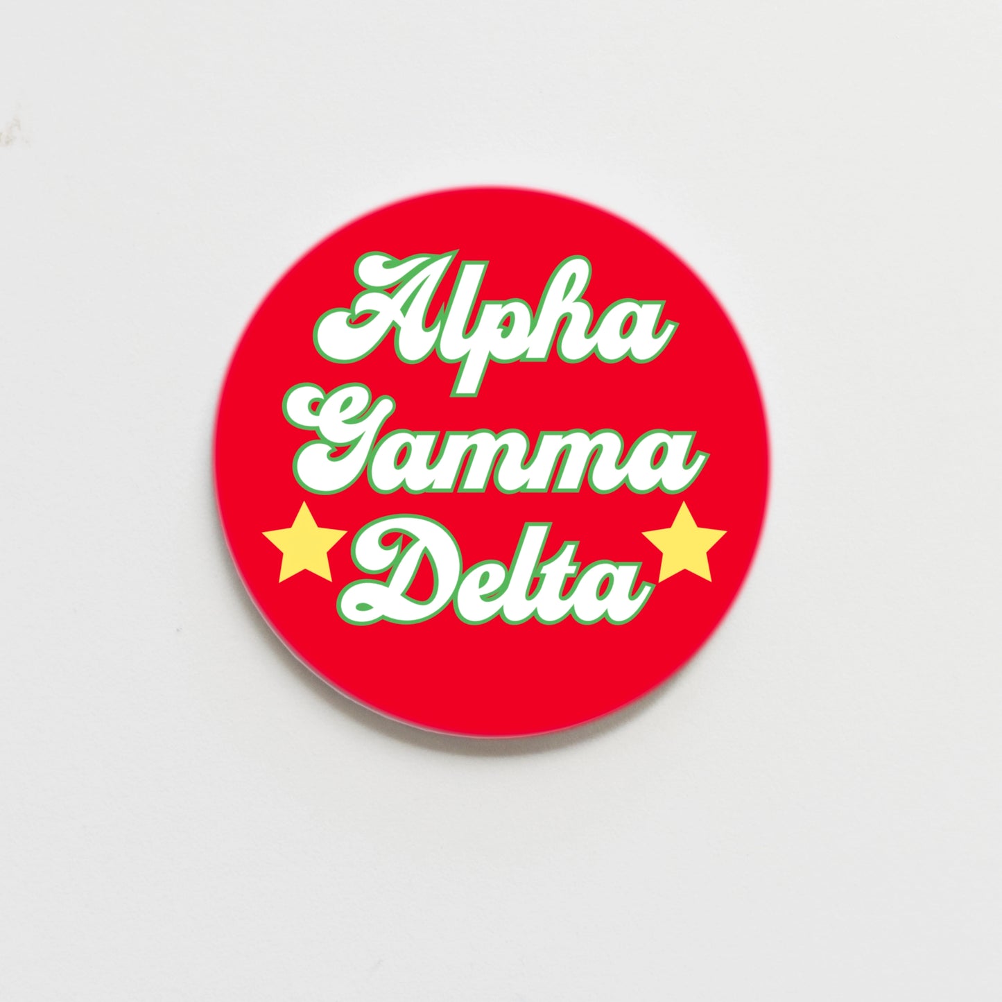 Alpha Gamma Delta Button