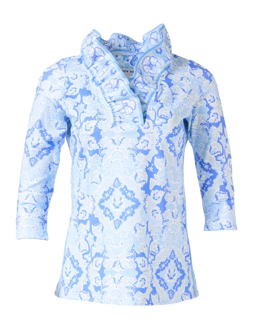 Jersey Ruffleneck Top