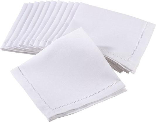Dinner Napkin with Hemstitch Border