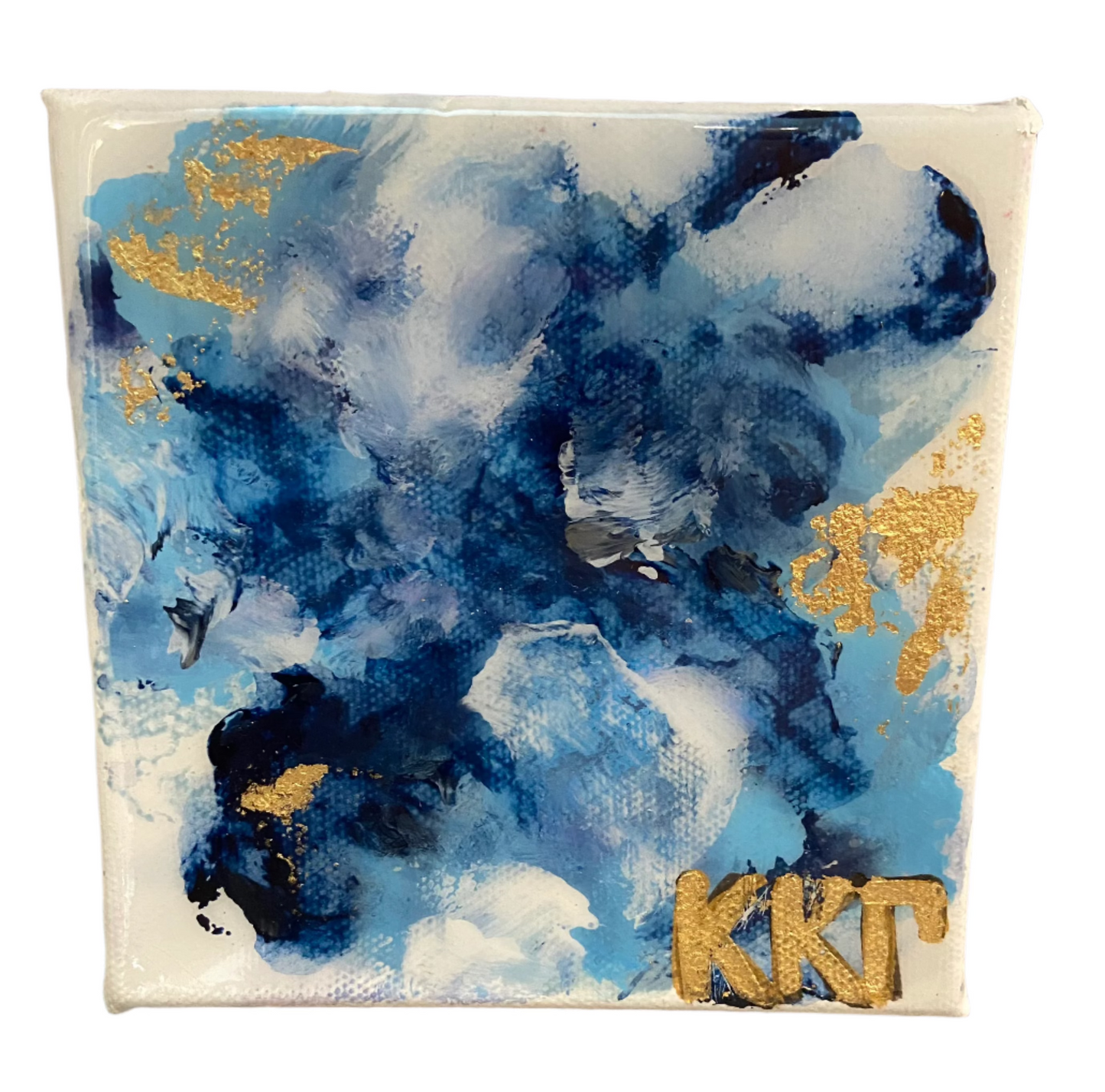 5"x5" Sorority Abstract Art