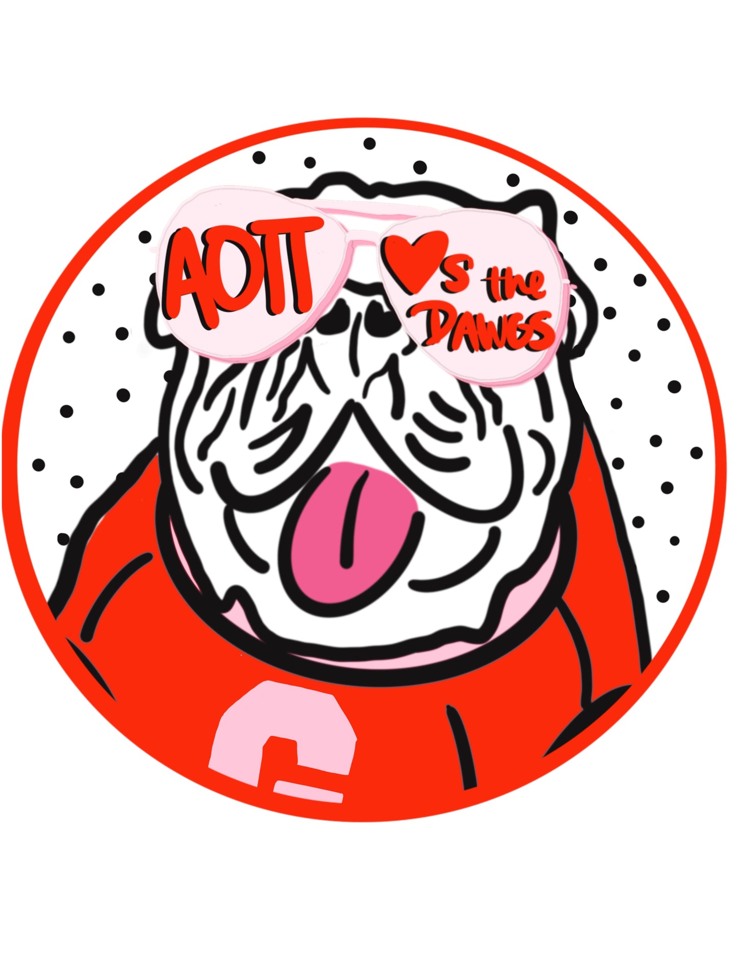 Sorority Game Day Buttons