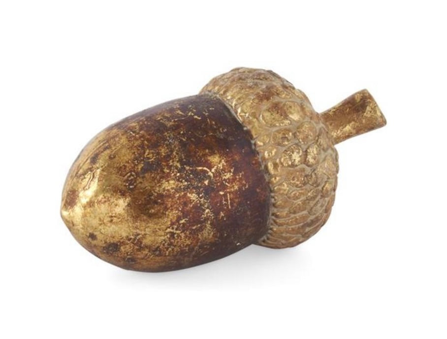 Gold & Bronze resin acorn