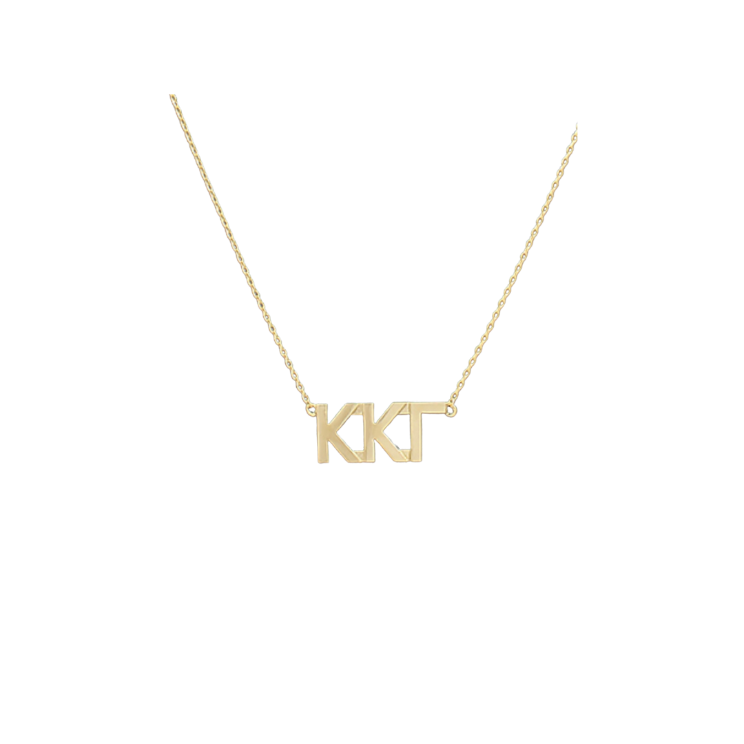 Sorority Greek Letter Necklace