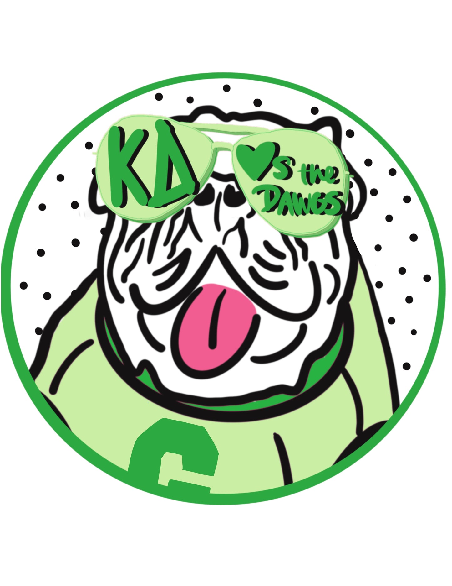 Sorority Game Day Buttons