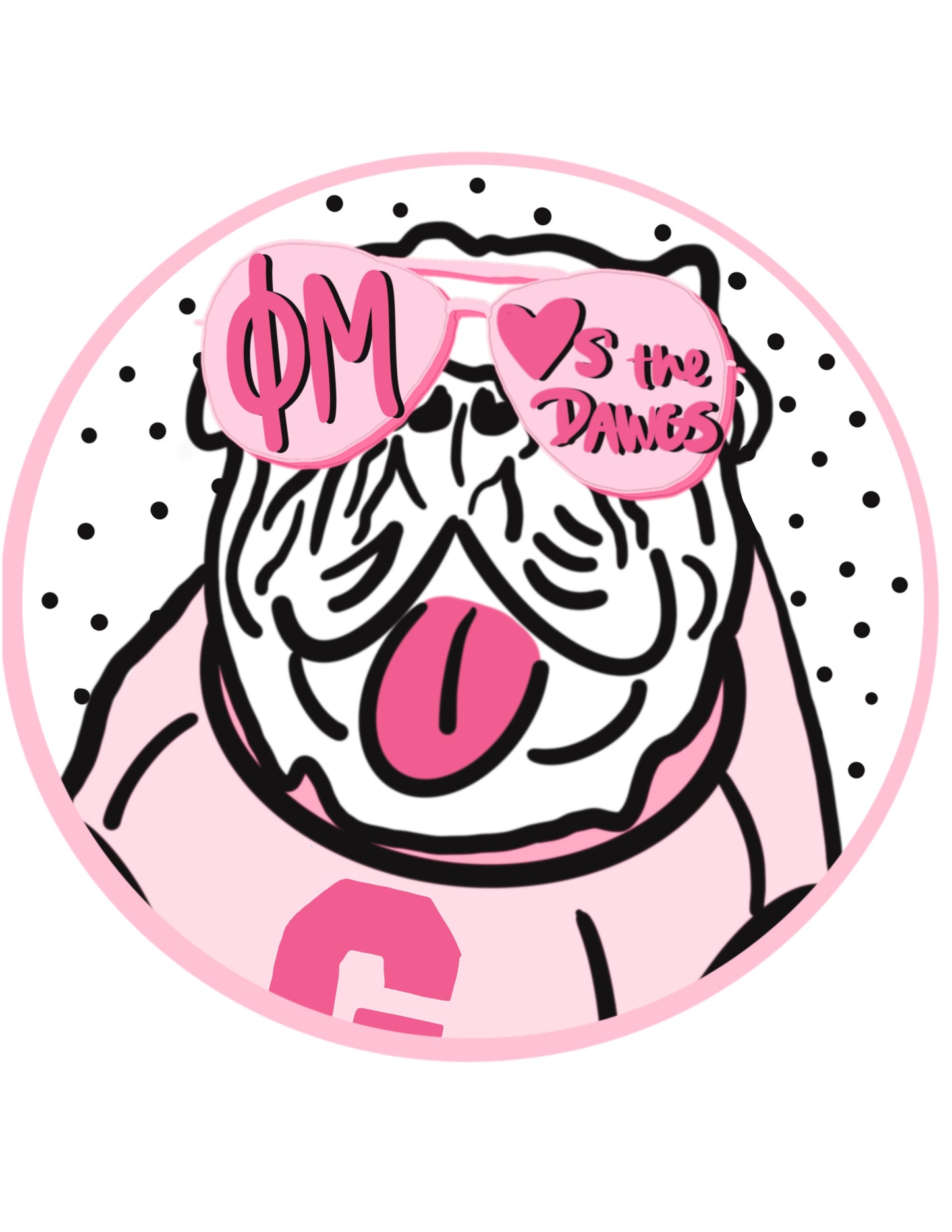 Sorority Game Day Buttons