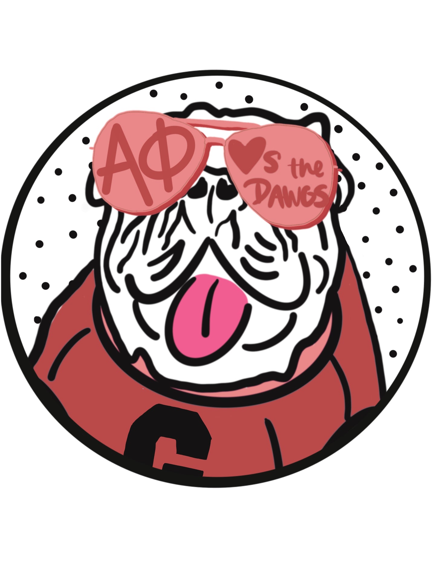 Sorority Game Day Buttons