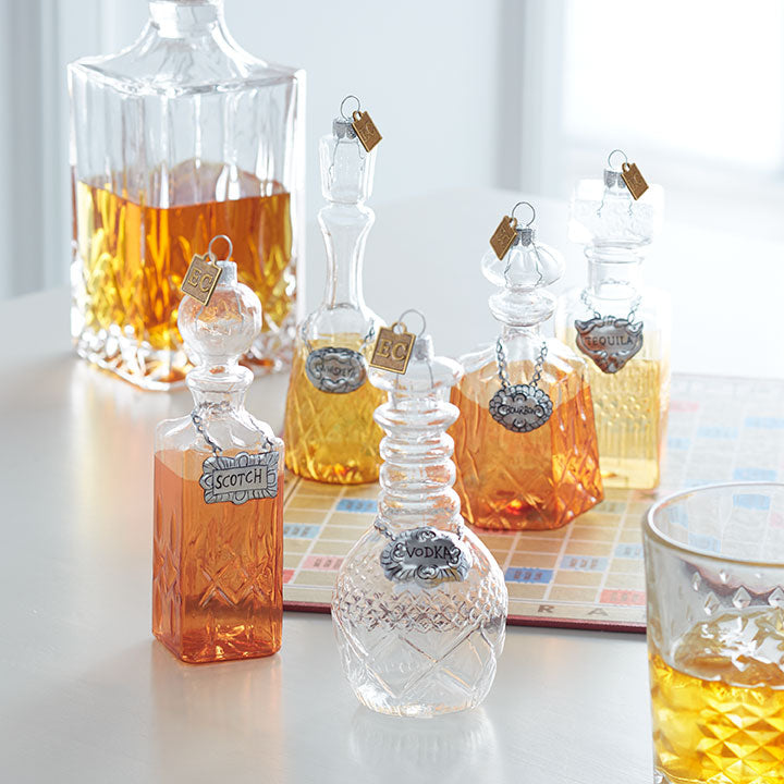 Liquor Decanter Glass Ornament