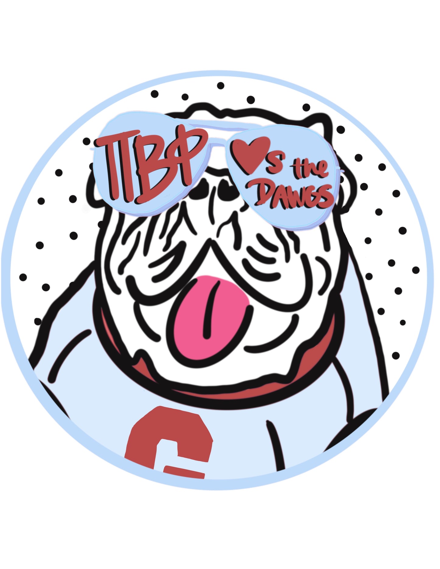 Sorority Game Day Buttons