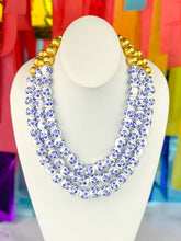 Load image into Gallery viewer, 3 Strand Beaded Necklace
