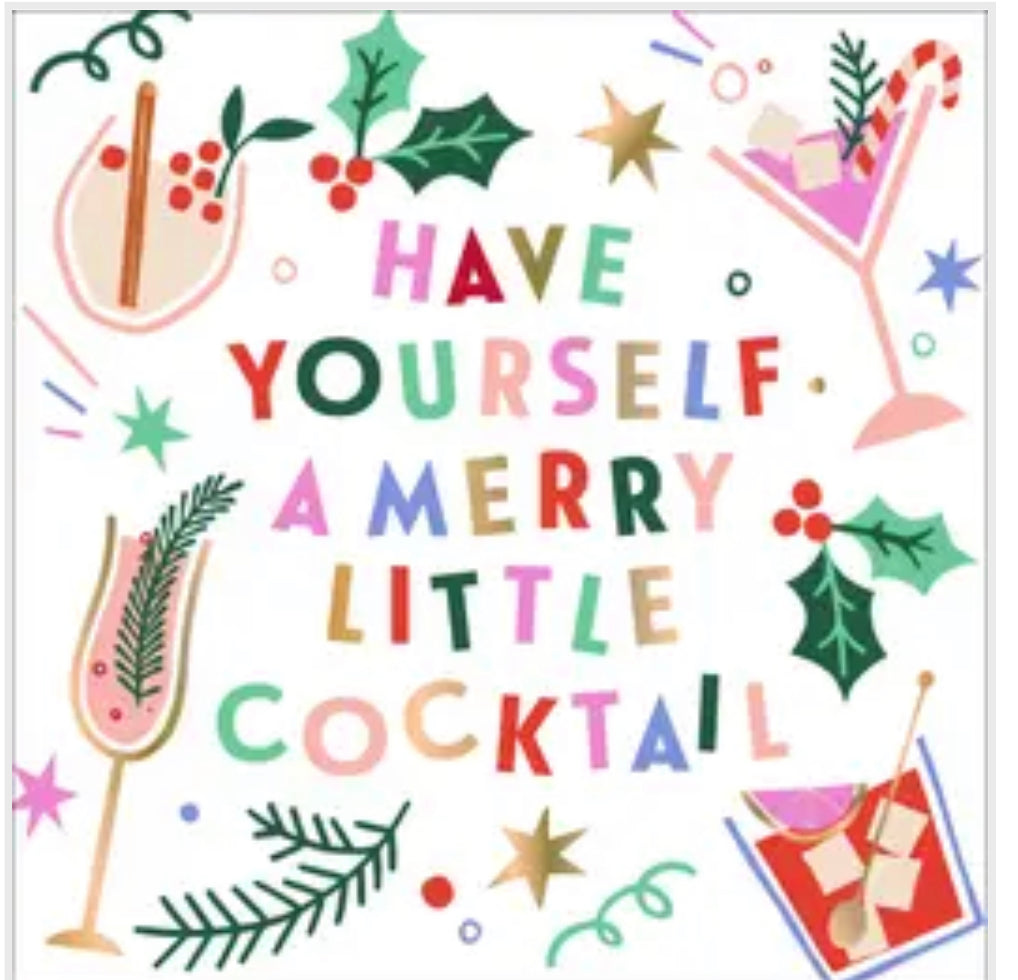 Merry Little Cocktail Napkins