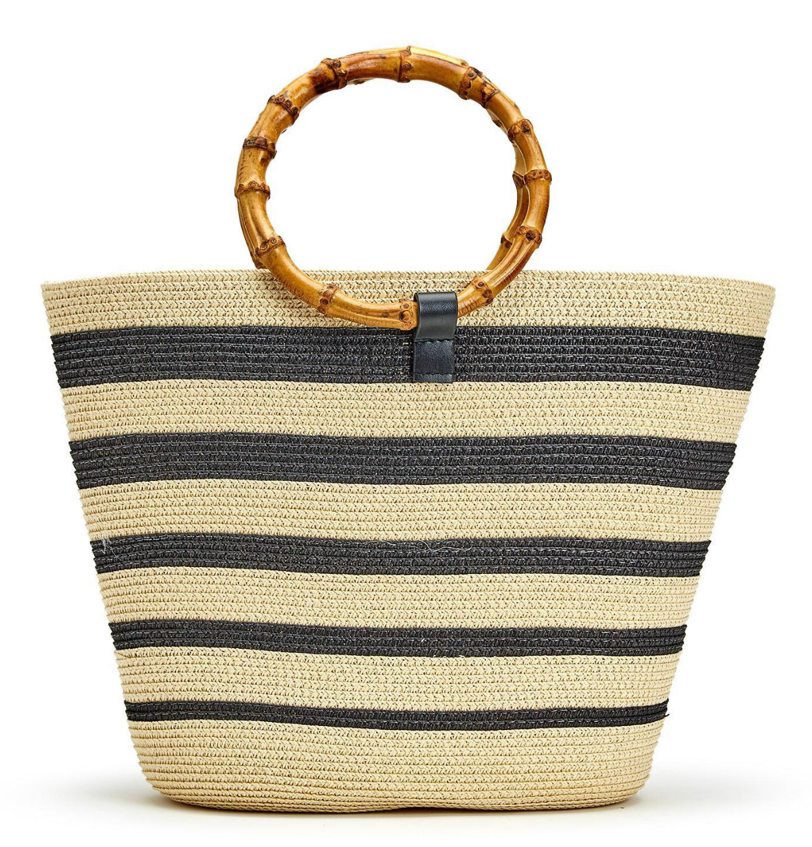 Tote Bag with Bamboo Handle