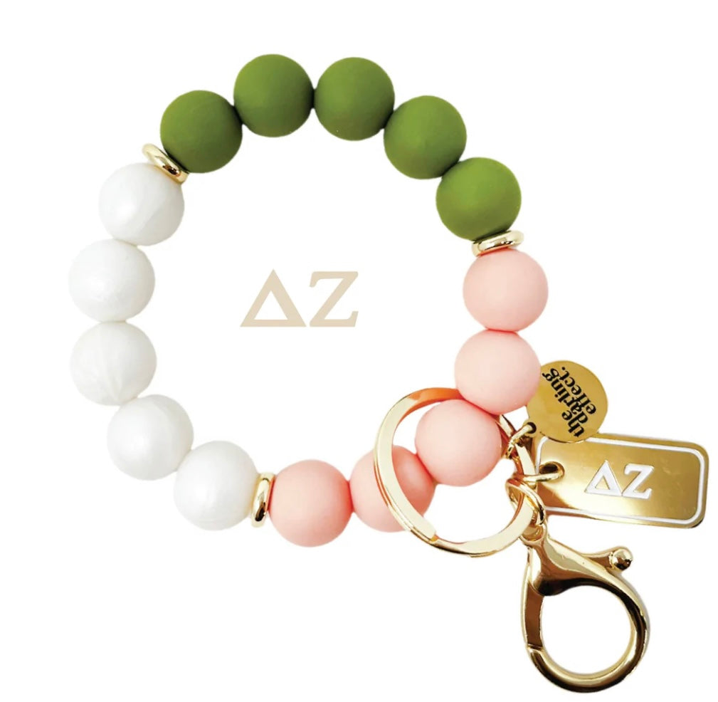 Sorority Hands Free Key Chain Wristlet
