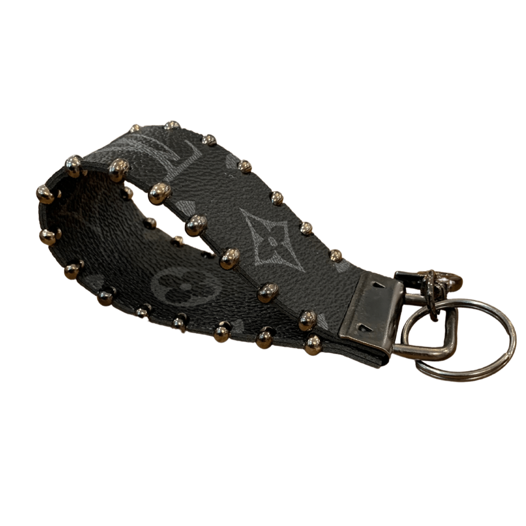 Black LV Key Chain