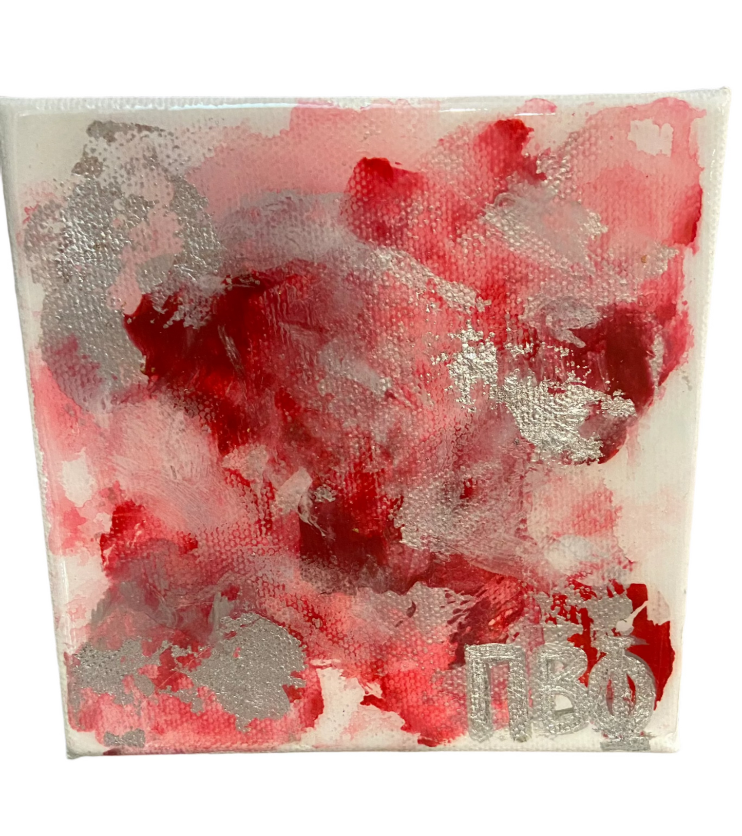5"x5" Sorority Abstract Art