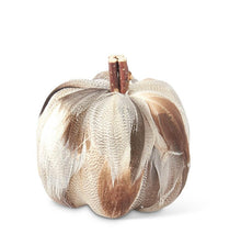 Load image into Gallery viewer, 3.25&quot; Assorted Feather Pumpkins
