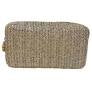 Glam Bag Straw Metallic Gold
