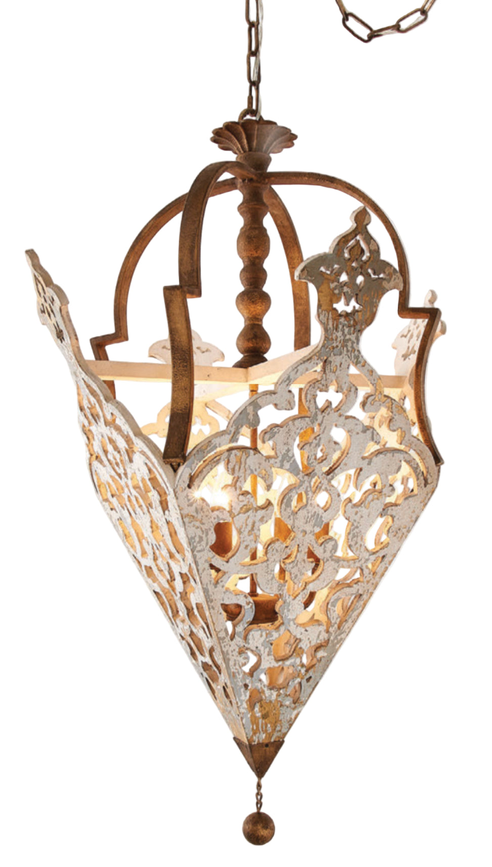 Upside Down Pyramid Light