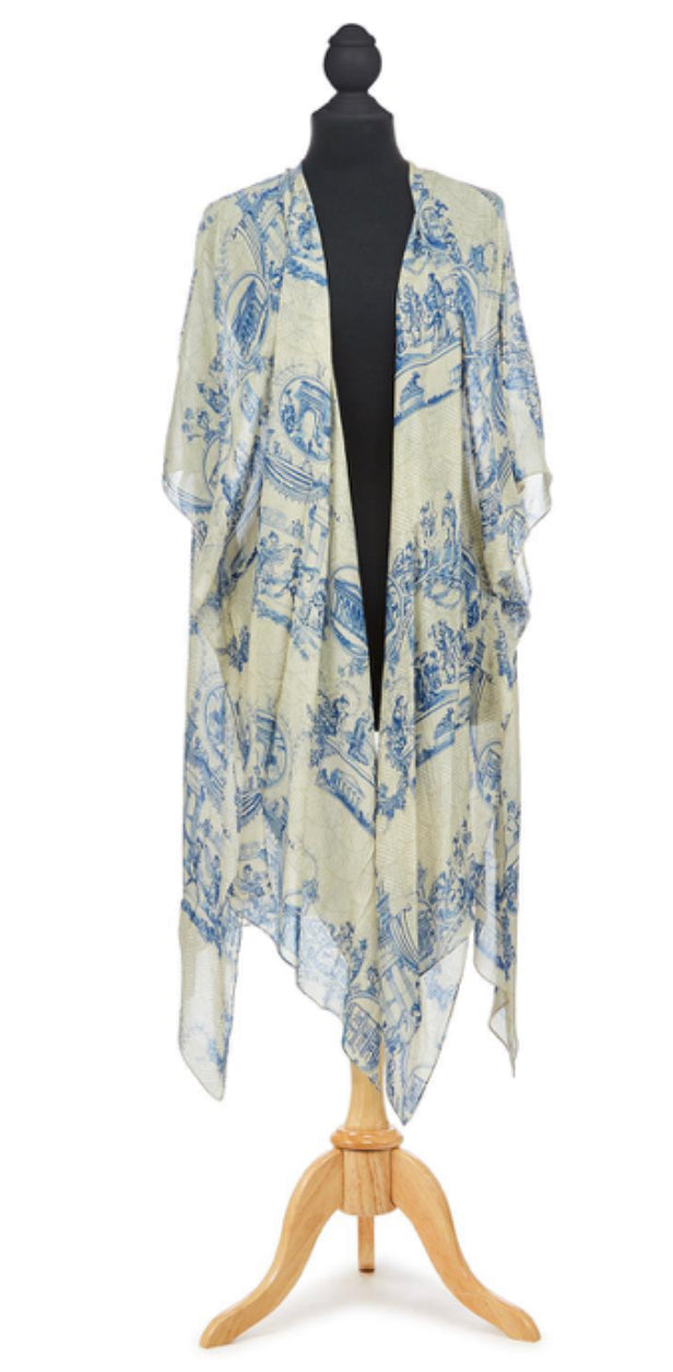Printed Kimono