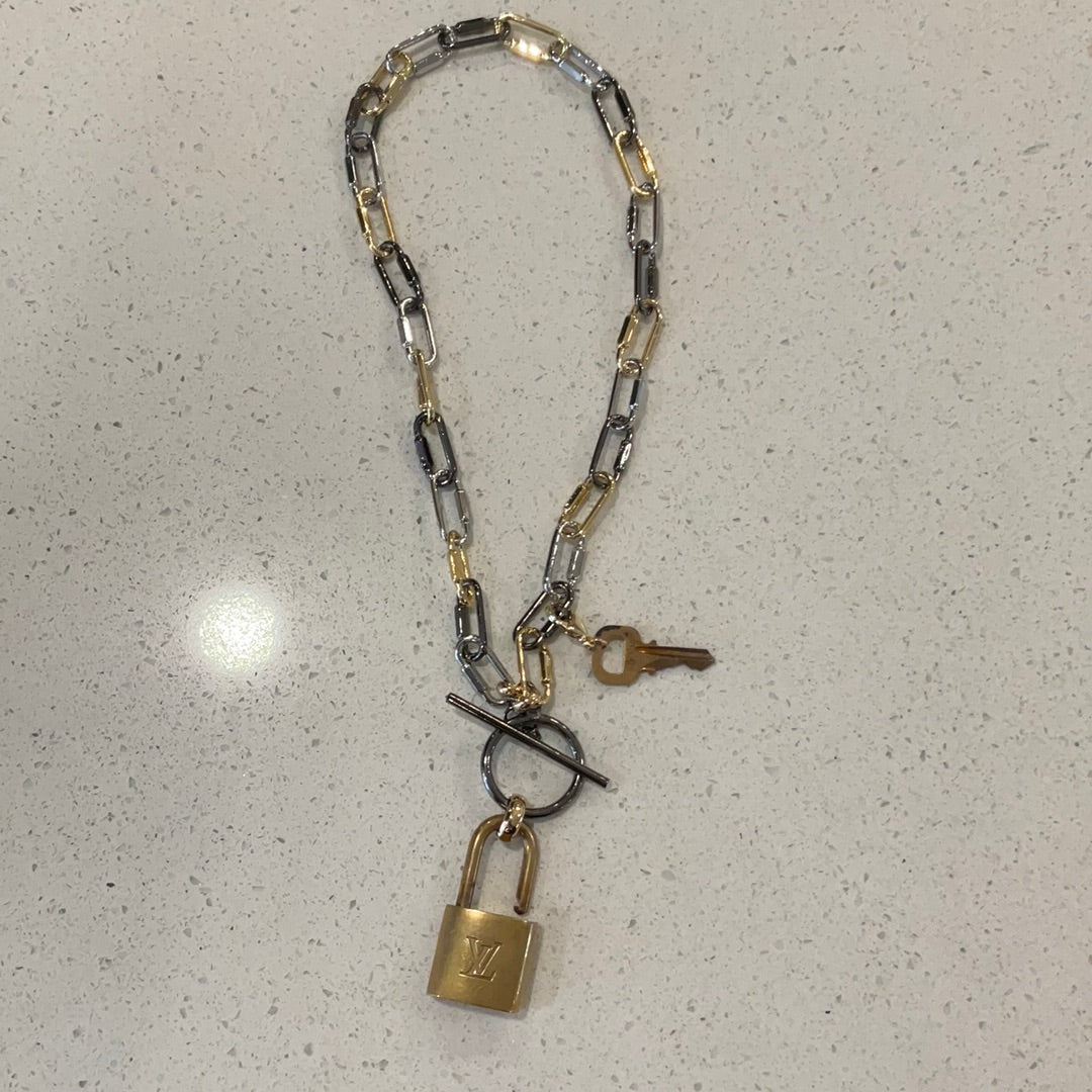 Chain Lock Necklace