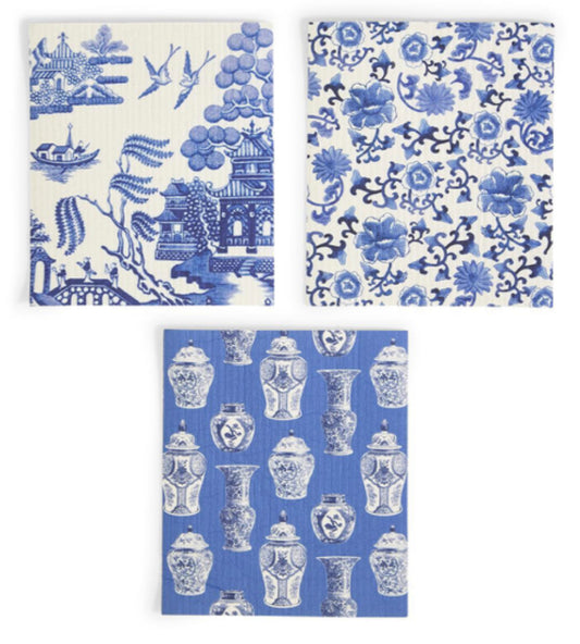 Blue Willow Eco-Friendly Kitchen Cloth