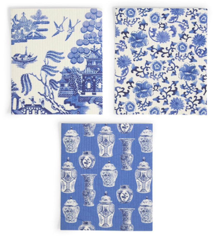 Blue Willow Eco-Friendly Kitchen Cloth