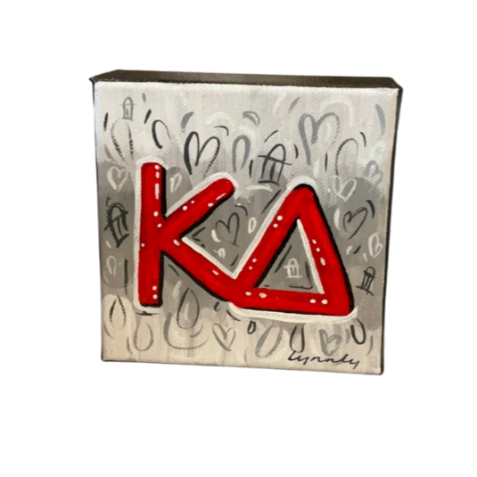 Sorority Graffiti Canvas