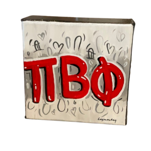 Sorority Graffiti Canvas