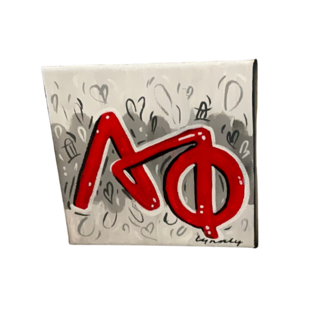 Sorority Graffiti Canvas