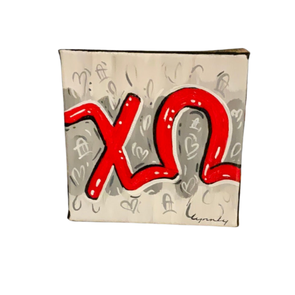 Sorority Graffiti Canvas