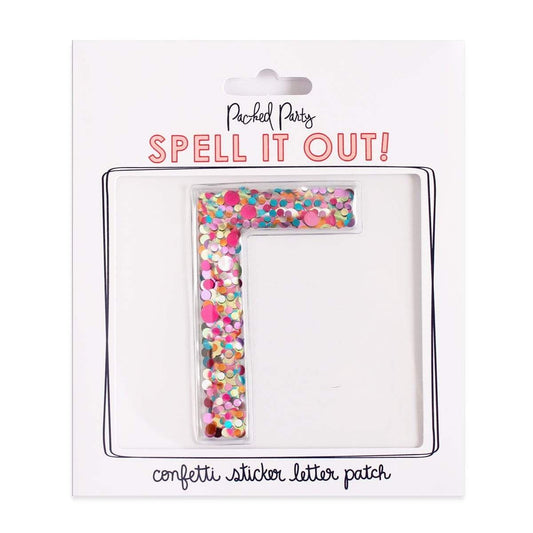 Stick To It Confetti Greek Letter