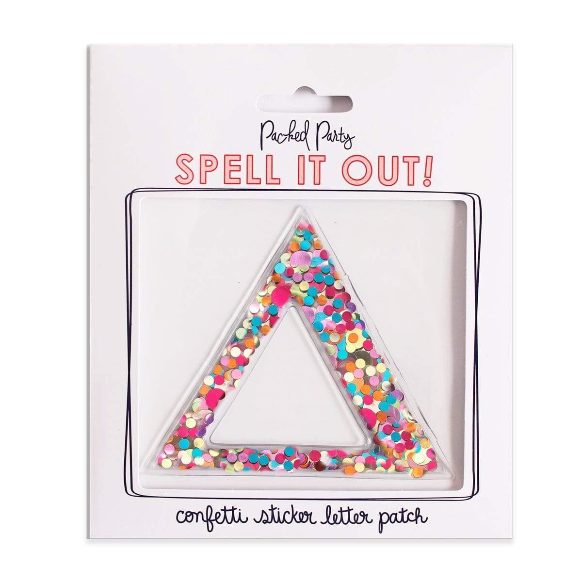 Stick To It Confetti Greek Letter