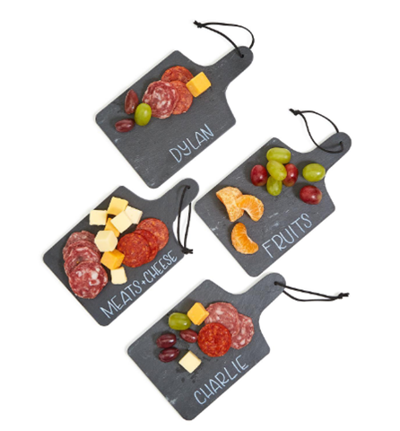 Slate Personal Charcuterie Board set/4