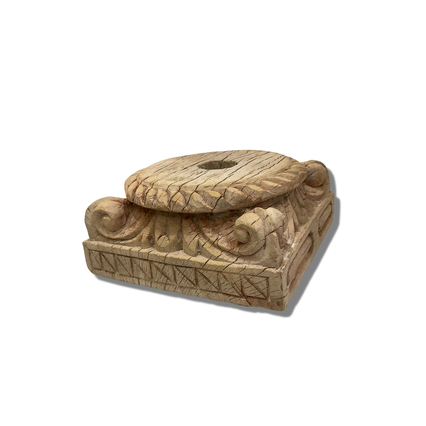 Pink Wash Pillar Base